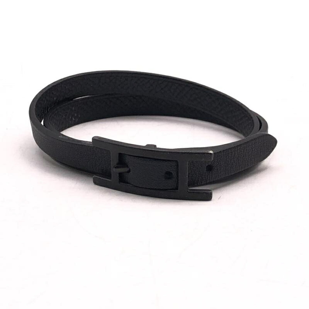Hermes Be Api Double Tour Bracelet SP 02 12 Black